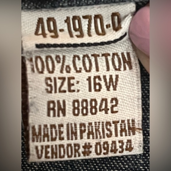 ROAMAN'S FALL DENIM A-LINE SKIRT 16W - Picture 3 of 9